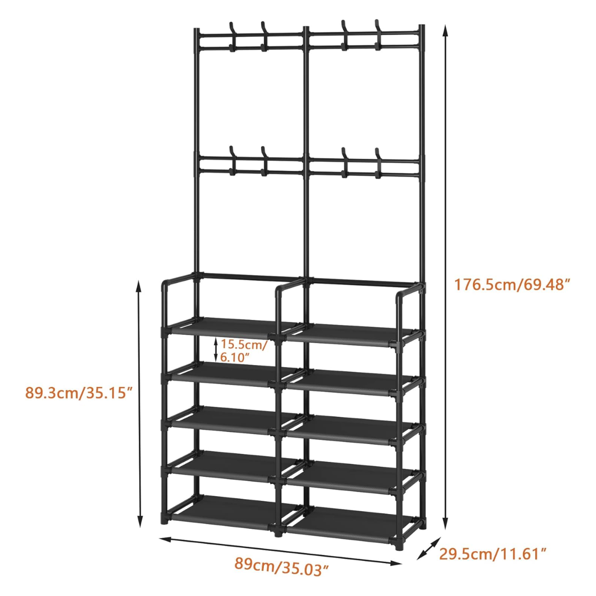 Miniatura 4 de Perchero multifuncional 5 niveles